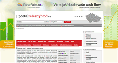 Desktop Screenshot of portalzeleznybrod.cz